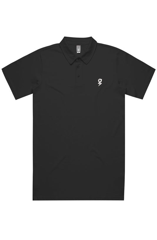 White bolt black Polo